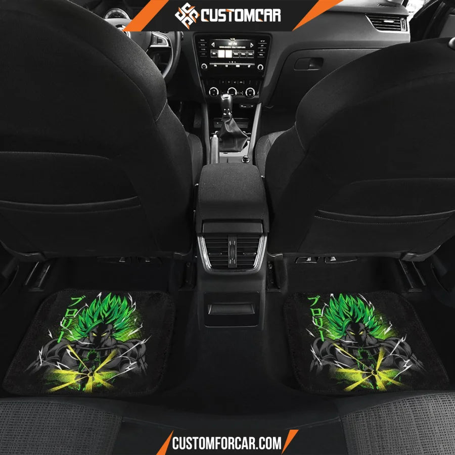 Broly Legendary Saiyan Dragon Ball Car Floor Mats R050311 - 