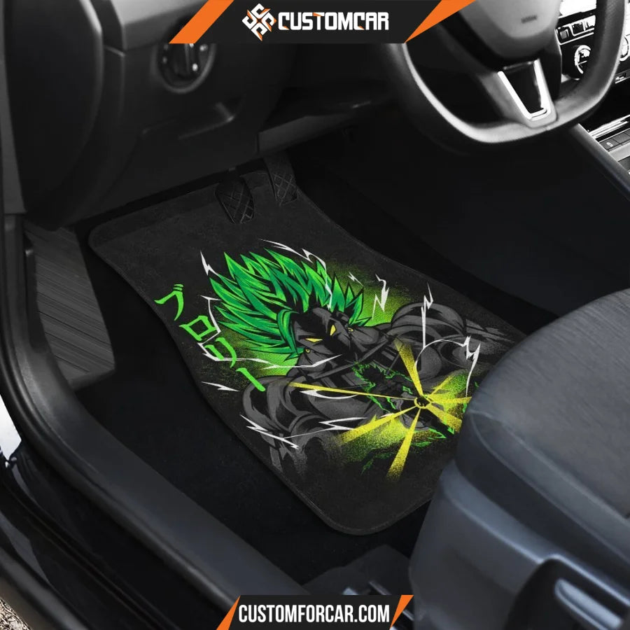 Broly Legendary Saiyan Dragon Ball Car Floor Mats R050311 - 