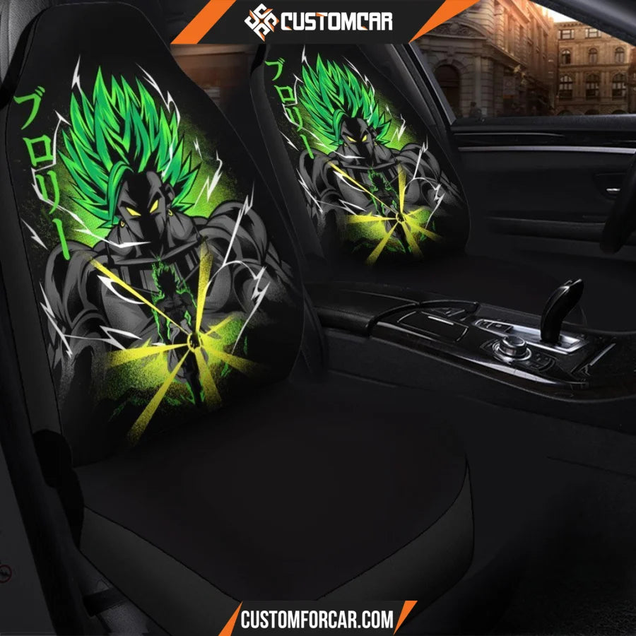 Broly Legendary Saiyan Dragon Ball Car Seat Covers - Car 