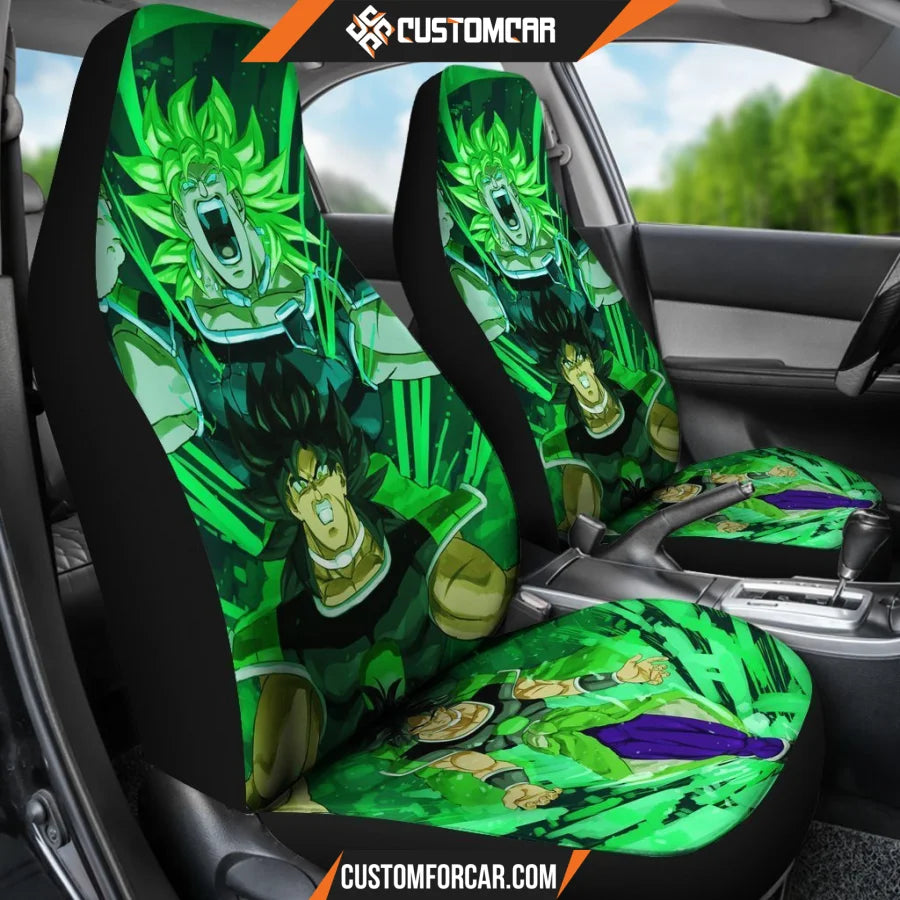 Broly The Moive Seat Covers Dragon Ball Car Seat Covers - 