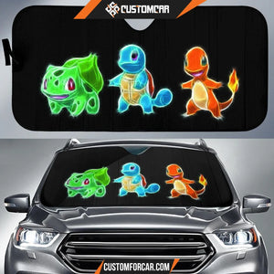 Bulbasaur Charmander Squirtle Pokemon Auto Sun Shades