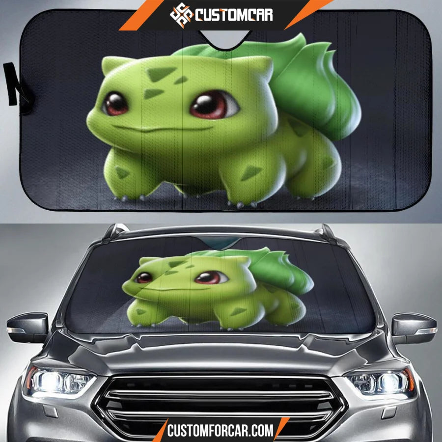 Bulbasaur Pokemon Car Sun Shades Auto