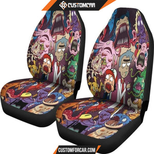 car seat covers rick and morty Accessories Car Gift 2021 - 