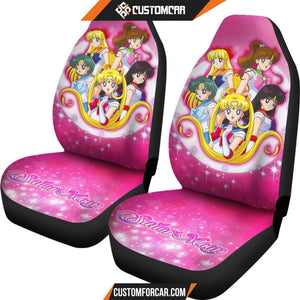 Characters Of Sailor Moon Crystal Anime Car Seat Covers 