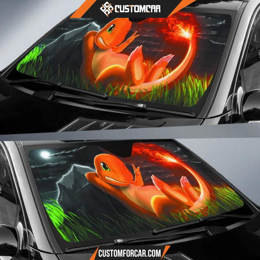 Charmander Pokemon Auto Sun Shades