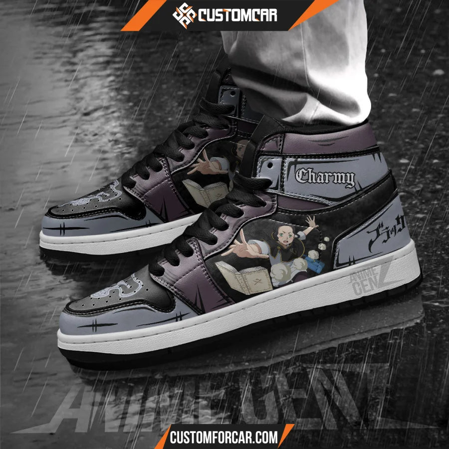 Charmy Pappitson JD Sneakers Black Clover Custom Anime Shoes