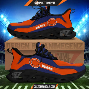 Chicago Bears Clunky Sneakers NFL Custom Sport Shoes