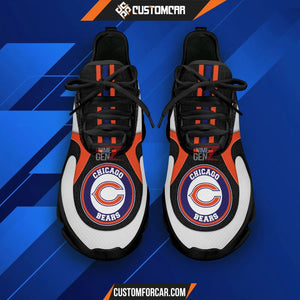 Chicago Bears Clunky Sneakers NFL Custom Sport Shoes