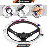 Christmas Steering Wheel Cover Frozen Night Anna Princess