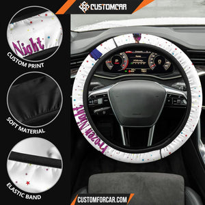 Christmas Steering Wheel Cover Frozen Night Anna Princess