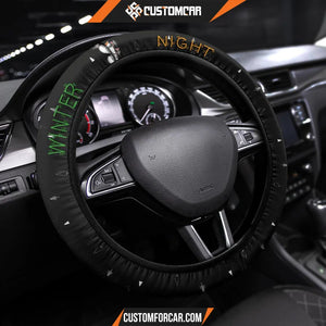 Christmas Steering Wheel Cover Happy Olaf Decoring Xmas