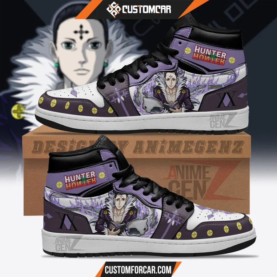 Chrollo Lucilfer JD Sneakers Hunter x Hunter Custom Anime