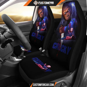 Chucky Blood Horror Film Car Seat Covers Chucky Horror Film