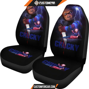 Chucky Blood Horror Film Car Seat Covers Chucky Horror Film
