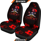 Chucky Doll Car Seat Covers Horror Movie Car Accessories