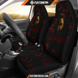 Chucky Doll Car Seat Covers Horror Movie Car Accessories