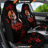 Chucky Doll Car Seat Covers Horror Movie Car Accessories