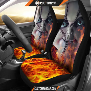 Chucky Fire Horror Movie Car Seat Covers Chucky Horror Film