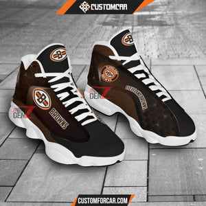 Cleveland Browns Air Jordan 13 Sneakers NFL Custom Sport