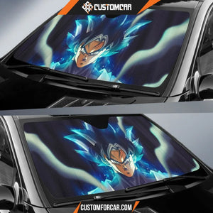 Cool Goku Black Dragon Ball Super Car Sun Shade Anime Auto 