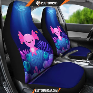 Coral Axolotl Blue Pokemon Car Seat Covers - Car Seat Covers