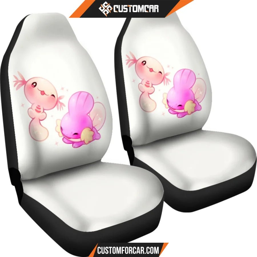 Coral Axolotl Pokemon Car Seat Covers - Car Seat Covers - 