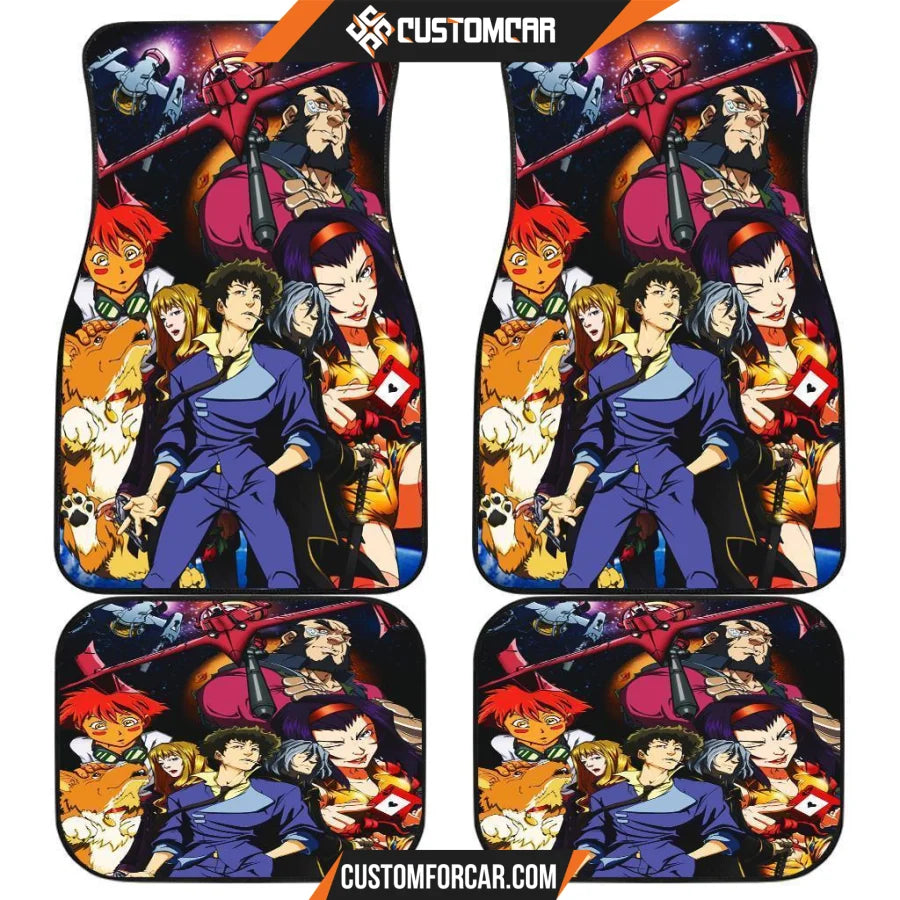 Cowboy Bebop All Characters Anime Car Floor Mats R050311 - 