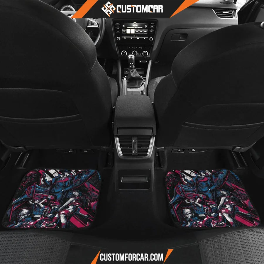 Cowboy Bebop Poster for Fans Car Floor Mats - Front And Back