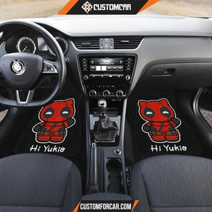 Cute Spiderman Front And Back Car Mats - Front And Back 