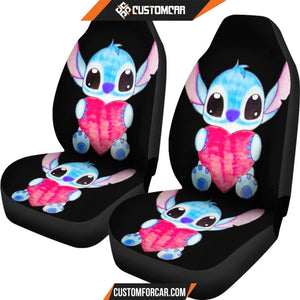 Cute Stitch With Big Eyes Car Seat Covers GFC022612 - Car 