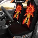 Cyndaquil And Typhlosion Pokemon Car Seat Covers - Car Seat 