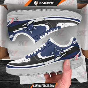 Dallas Cowboy Air Sneakers NFL Custom Sports Shoes
