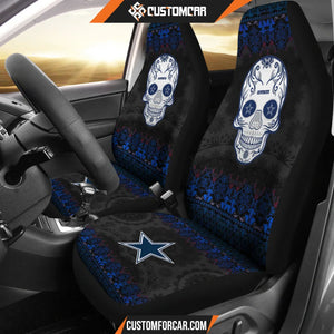 Dallas Cowboys American Football Club Skull Car Seat Covers