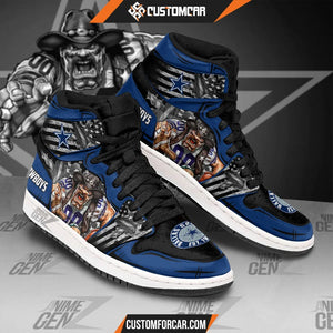 Dallas Cowboys JD Sneakers NFL Custom Sports Shoes