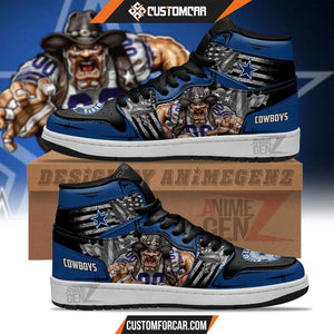 Dallas Cowboys JD Sneakers NFL Custom Sports Shoes