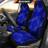 Dangerous Blue Car Seat Covers DECORINCAR