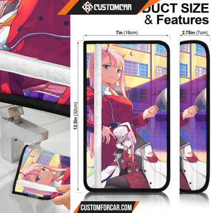 Darling In The Franxx Anime Seat Belt Covers | Evil Captain 