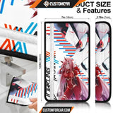 Darling In The Franxx Anime Seat Belt Covers | Hiro Kissing 