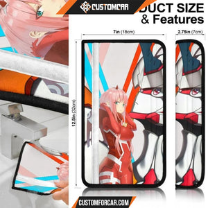 Darling In The Franxx Anime Seat Belt Covers | Pretty Zero 