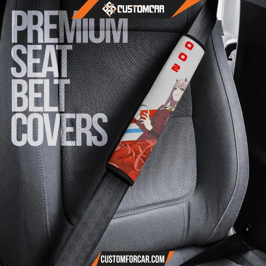 Darling In The Franxx Anime Seat Belt Covers | Strelizia 