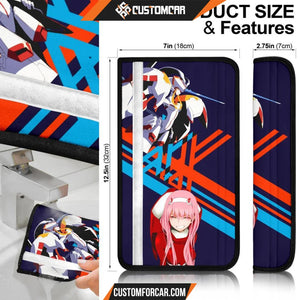 Darling In The Franxx Anime Seat Belt Covers | Strelizia 