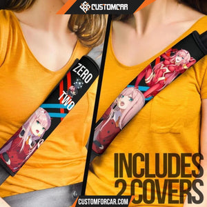 Darling In The Franxx Anime Seat Belt Covers | Zero Two 