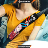 Darling In The Franxx Anime Seat Belt Covers | Zero Two 