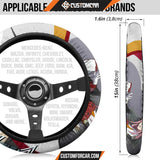 Darling In The Franxx Anime Steering Wheel Cover | Strelizia