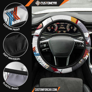 Darling In The Franxx Anime Steering Wheel Cover | Strelizia