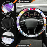Darling In The Franxx Anime Steering Wheel Cover | Strelizia