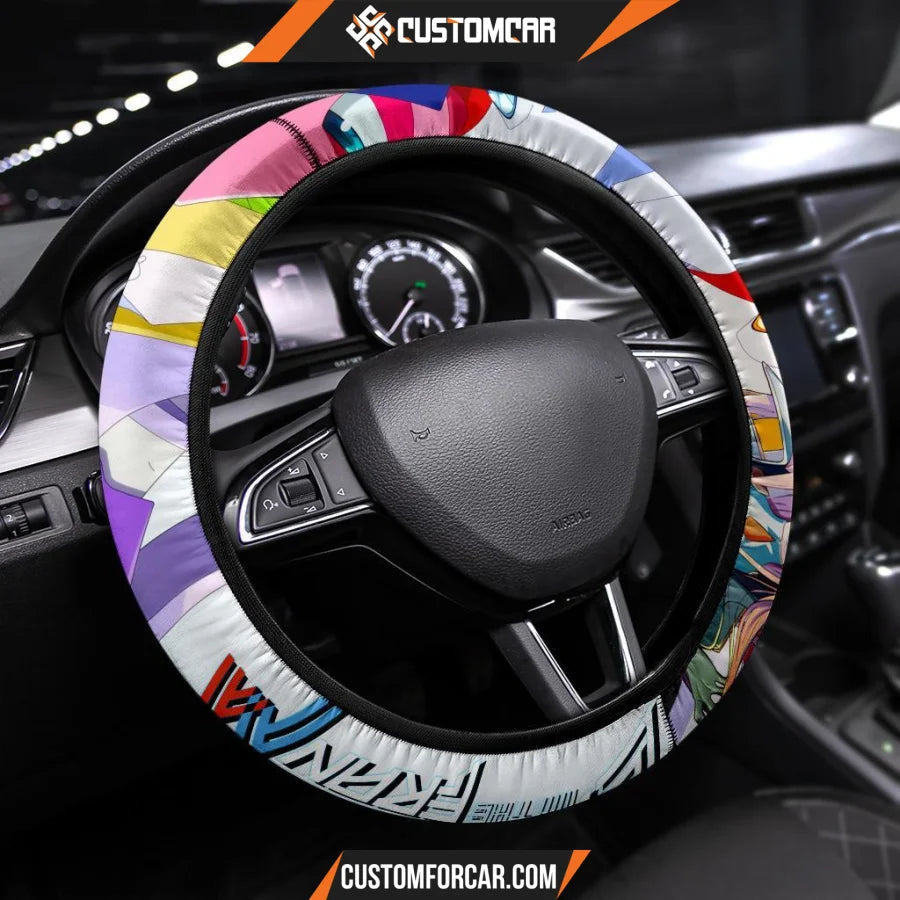 Darling In The Franxx Anime Steering Wheel Cover | Strelizia