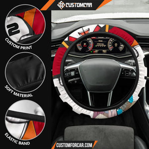 Darling In The Franxx Anime Steering Wheel Cover | Strelizia