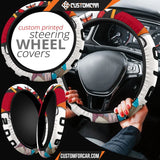 Darling In The Franxx Anime Steering Wheel Cover | Strelizia