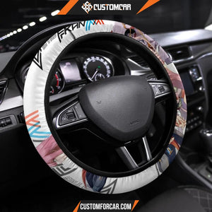 Darling In The Franxx Anime Steering Wheel Cover | Zero Two 